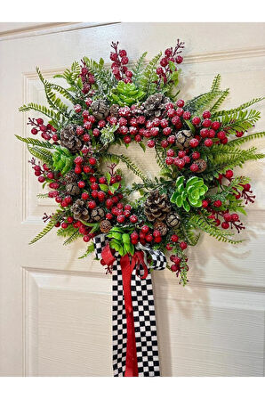 Yılbaşı Konsept Kapı Süsü No:6