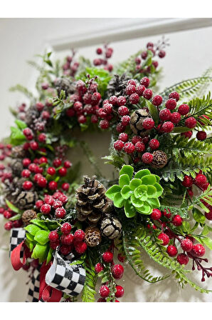 Yılbaşı Konsept Kapı Süsü No:6