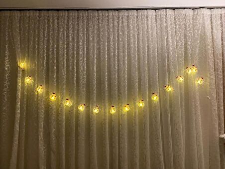 3 Metre 16 Kardan Adam LED Işığı LED Aydınlatması Günışığı Animasyonlu