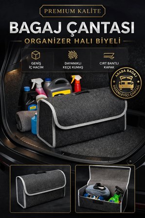 BAGAJ ÇANTASI ORGANİZER HALI BİYELİ