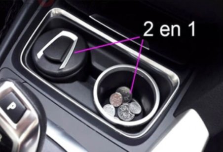  Her Araca Uyumlu LED Işıklı Bardaklıklı Küllük (BMW Tipi)(2 parça)