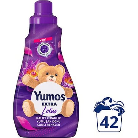 ŞeyliŞeyler - Yumoş Ekstra Konsantre Çamaşır Yumuşatıcısı Lotus 1008 ml (42 Yıkama) 1 Adet