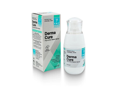 YNC DERMA CURE KEDİ KÖPEK TÜY VE DERİ BAKIM SPREYİ 50 ML