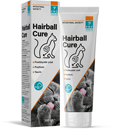 YNC Hairball Cure Kedi Malt Paste 100 gr