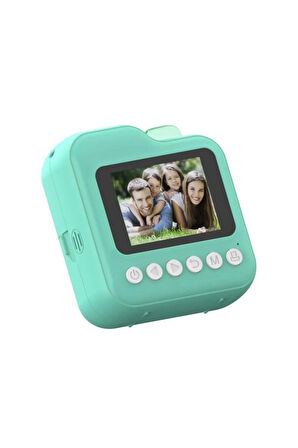 Dijital Video Kayıt Fotoğraf Çocuk Kamerası Anlık Termal Resim Kağıt Baskılı