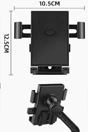 Otommatik Motosiklet Telefon Tutucu Ayna Bağlantılı