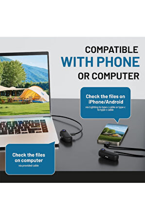 Mini Wıfı Aksiyon Kamerası 1080P Taşınabilir Vücut Kamerası Giyilebilir Video Kaydedici Ipx7 Su Geçi