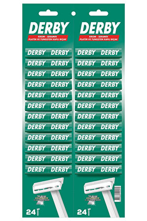 Derby Tek Bıçak Kartela 48'Li