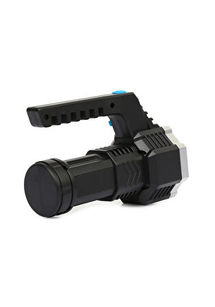 Ps-3879 Usb Şarj Göstergeli Şarj Edilebilir 7*Xpe +Cob Led El Feneri