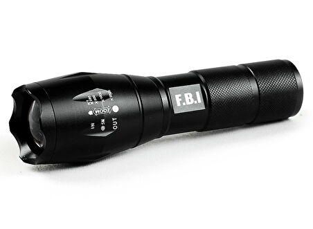 F-T3 Su Geçirmez Alüminyum Oksidiyon Şarjlı El Feneri