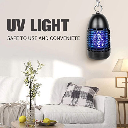 Fyc Elektrikli Böcek Öldürücü, Böcek Tuzağı Sinek Lambası, Uv Işıklı, Sivrisinek Lambası, Temizlik F