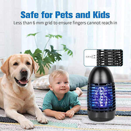 Fyc Elektrikli Böcek Öldürücü, Böcek Tuzağı Sinek Lambası, Uv Işıklı, Sivrisinek Lambası, Temizlik F