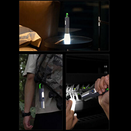 Type-C Girişli 750 Lümen Şarjlı Kamp Lambası Wt-298