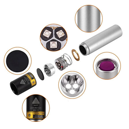 15 Watt 365Nm Ultraviyole Para Işığı Wt-305