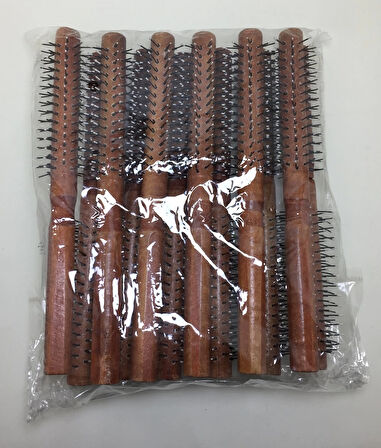 Astra Rd-557 Koyu Ahşap Renk Saç Fırçası Tarak