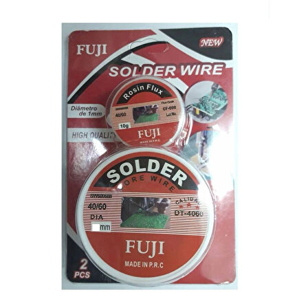 İşgör Solder Wire Lehim Teli Ve Pastası 2Li Set
