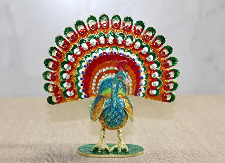 Swaroski Tavuskuşu Alk3829