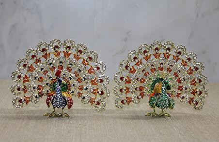 Swaroski Tavuskuşu Alk3834