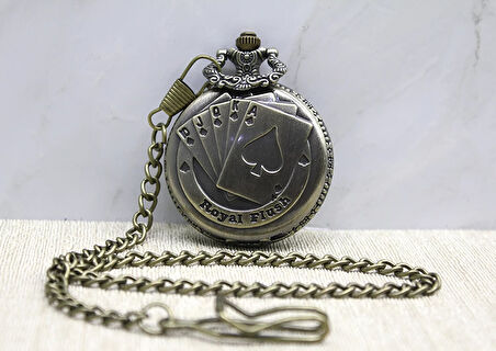 Oyun Kartı Köstekli Saat Alk3876