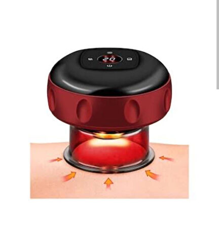 Vakumlu Hacamat Kupası, Şarjlı Kupa Çekme Hacamat Led Işıklı Ve Kupası