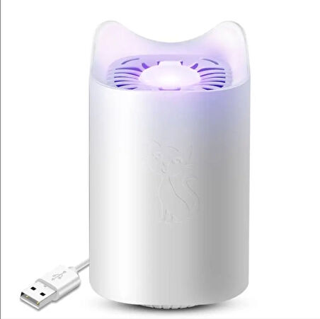 Ev Led Sivrisinek Katili Usb Plug-In Kendinden Emişli Kovucu Sivrisinek Tuzak Lamba