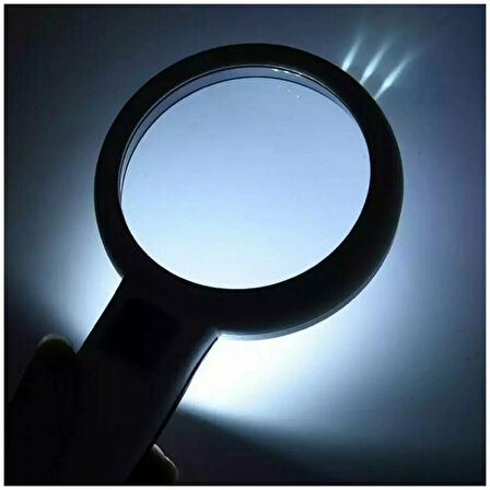 3Ledli 30X110Mm & Takı, Okuma,Para Kontrol Için Led Işıklı Büyüteçdt7666