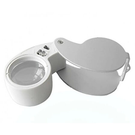 Mini 40X25Mm Takı Büyüteç, Cep Büyüteç, Teftiş, Elmas Pullar, Madeni Kontrol Lup Mg21011