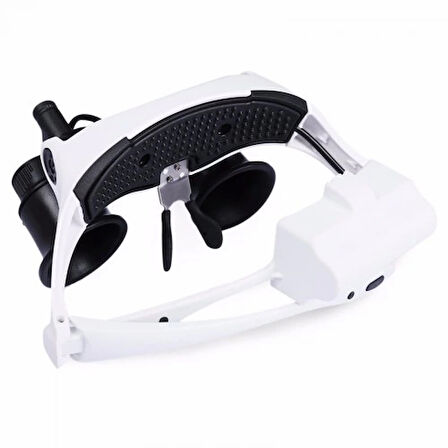 Kuyumcu,Saat Onarım Için 10X15X20X25X Mercekli Gözlük Büyüteç9892G3A