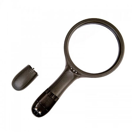 3Led Işıklı,1.8X5X 138Mm Lenslı Büyüteç