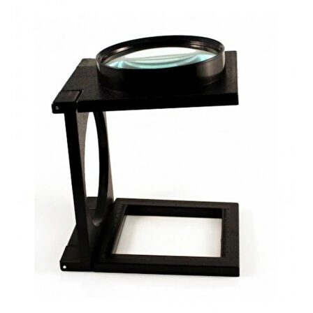 Masa Üstünde Proje Çizimi.Küçük Yazı Vb Okuma İÇin Mükemmel 110 Mm Katlanır Büyüteç