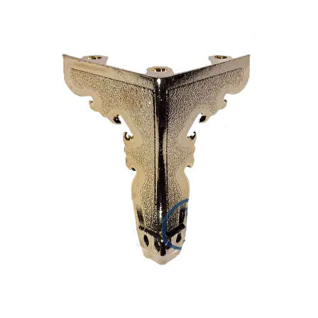 Ahşap, Sunta Sandık Ayağı, Kutu Ayak 5,5 Cm - Sarı