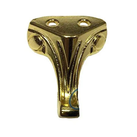 Ahşap Sandık Ayağı, Kutu Ayak 4,5 Cm - Sarı, 50 Adet