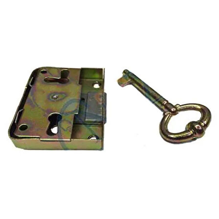 Kapazlama, Mobilya Kilidi 6X4X1 Cm - 1 Adet