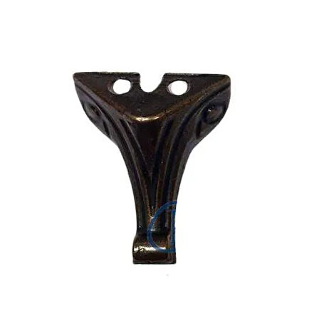 Ahşap Sandık Ayağı, Kutu Ayak 2,5 Cm - Eskitme, 100 Adet