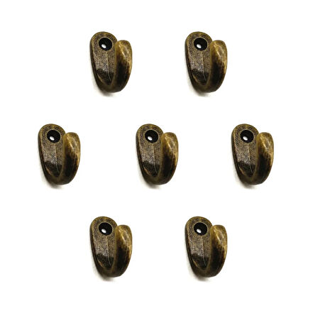 Büyük Tekli Fincan Askı, Dekor Askısı - Antik, 12X23X30 Mm