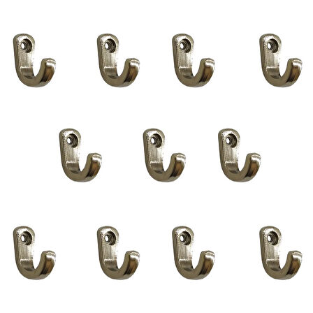 Tekli Bijuteri, Dekor Askısı - Nikel, 100 Adet, 10X18X22 Mm