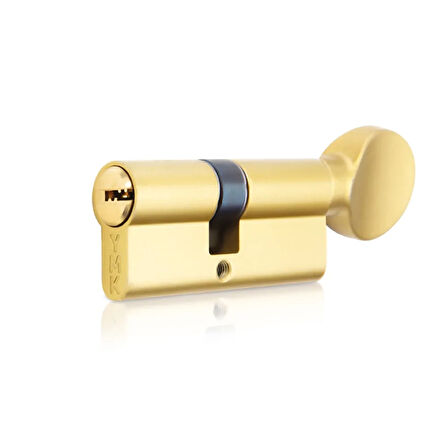 Eko 68Mm Sarı Bilyalı Mandallı Hibrit Barel, Kapı Silindiri