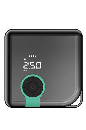 Taşınabilir Elektrikli Hava Kompresörü Lastik Şişirme Oto Lastiği