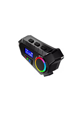 Y30 Kask Kulaklık Bluetooth Motosiklet Kulaklık Rgb Radyolu Intercom