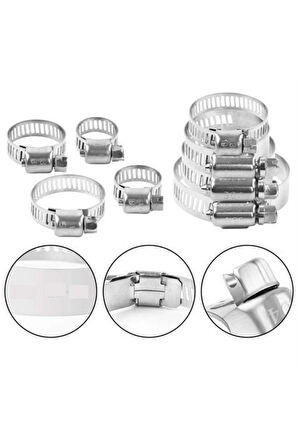 5 Ebat 10 Adet Ayarlı Metal Seti