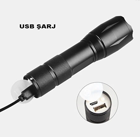 Özellikli Uzun Menzilli El Feneri Wt-039