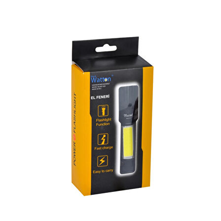 Uzun Menzilli El Feneri Mıknatıslı Wt-602