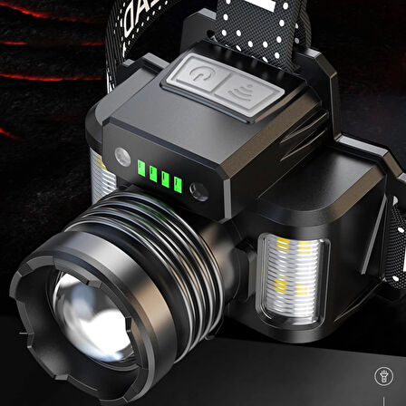 Sensörlü Cree Tg Led Şarjlı Kafa Lambası Wt-625