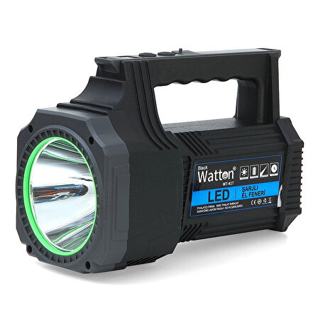 Led Şarjlı El Feneri 25W Wt-417