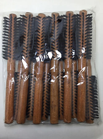 Astra Rd-557A Tel Koyu Ahşap Renk Saç Fırçası Tarak