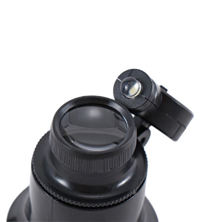 20X Büyütmeli,Saat,Takı Onarım Için Cam Lensli Optik Işıklı Göz Büyüteçmg13B9A