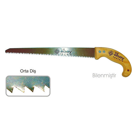 Orta Diş Bağ Testere 35 Cm - Ahşap Sap