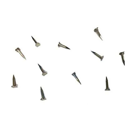 Klips, Menteşe, Ayağı Çivisi 7Mm Çelik - Nikel 10Gr