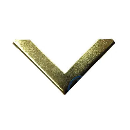 Kitap, Kapak, Menü, Albüm Köşesi, Büyük - 23X40Mm, Sarı, 10 Adet