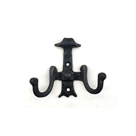 Antika Tarz Dekoratif Pirinç Gemici Askı - 85X94 Mm, Oksit